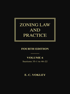 cover image of Zoning Law and Practice